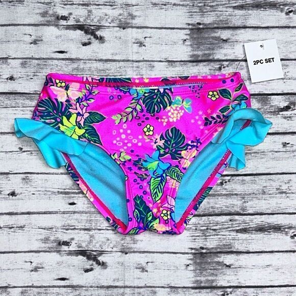 Breaking Waves Tropical 2 Piece Tankini Swimsuit - Picture 4 of 10